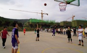 数学科学学院工会举行掼蛋比赛、篮球比赛等活动