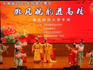 【大思政课 · 艺术思政】“徽风皖韵进高校”非遗坠子戏走进我校